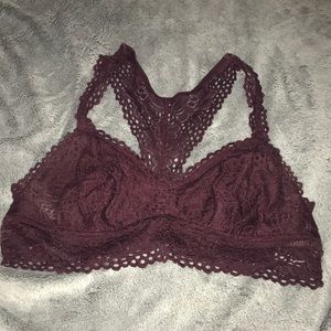 lace racerback bralette